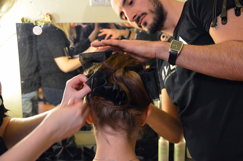 Frida Weyer Backstage